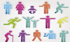 14 color character sticker vector 14 color character sticker vector
